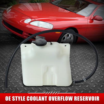 ДЛЯ 92-00 LEXUS SC300 SC400 OE БАЧОК ДЛЯ ПЕРЕЛИВА ОХЛАЖДАЮЩЕЙ ЖИДКОСТИ OE + КРЫШКА + ШЛАНГ