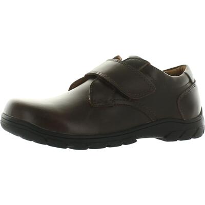 

Коричневые кожаные лоферы Florsheim Boys 4 Medium (B,M) Big Kid BHFO 9629, Коричневый, 16606