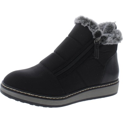 Белые горные женские зимние ботинки Taurus из искусственной овечьей шерсти BHFO 4509