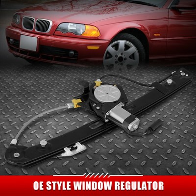 ДЛЯ 99-05 BMW 3-Й СЕРИИ ЗАДНИЙ ЛЕВЫЙ СТЕКЛОПОДЪЕМНИК СО СТОРОНЫ ВОДИТЕЛЯ С ЭЛЕКТРОПРИВОДОМ