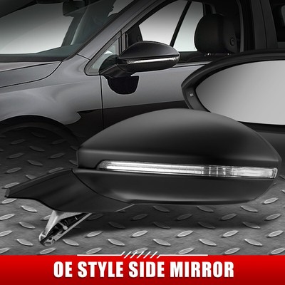 ДЛЯ 15-19 VW GOLF OE STYLE С ЭЛЕКТРОПРИВОДОМ + ОБОГРЕВОМ + УКАЗАТЕЛЬ ПОВОРОТА ЛЕВОГО БОКОВОГО ЗЕРКАЛА ВОДИТЕЛЯ