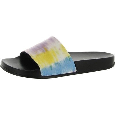 Женские шлепанцы Nine West Sandbar Purple Pool Slides 7 Medium (B, M) BHFO 9137