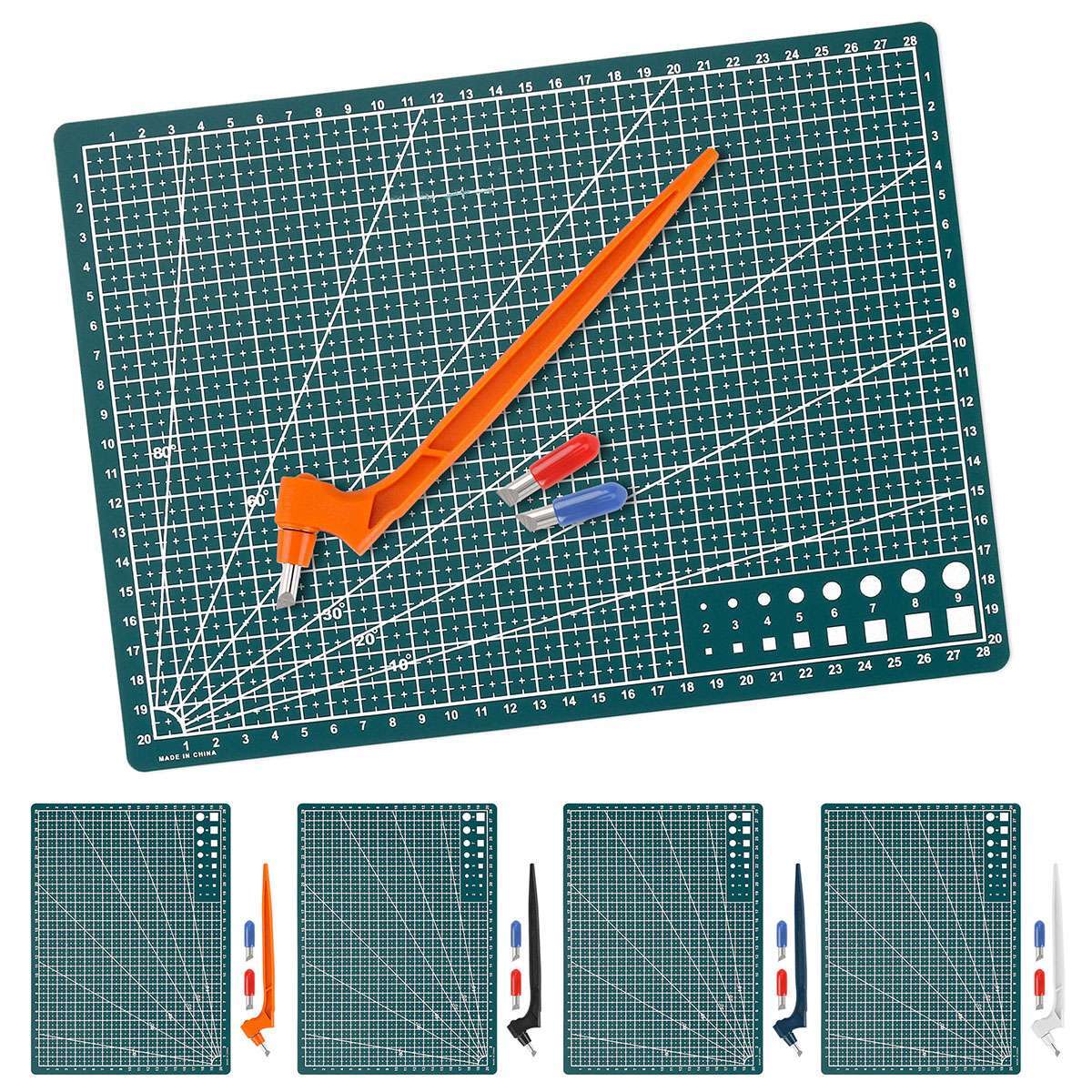 Gyro-Cut Craft Cutting Tools Kinfe with 360 Rotating Art Blade for Scrapbooking