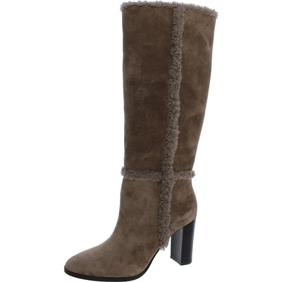 Lauren Ralph Lauren Женские замшевые высокие сапоги до колена Aubri BHFO 8323