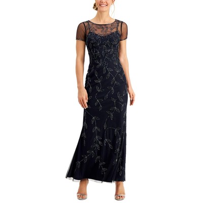 

Papell Studio by Adrianna Papell Женское темно-синее вечернее платье-платье  BHFO 4260, Twilight
