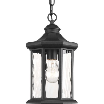 Progress Lighting P6529-31 Edition Outdoor Pendant or Chandeller Textured Black