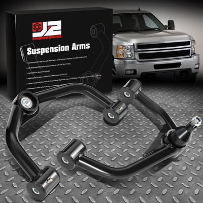 J2 ДЛЯ 11-19 SILVERADO SIERRA 2-4 ПОДЪЕМНЫЕ ТРУБЧАТЫЕ ПЕРЕДНИЕ ВЕРХНИЕ РЫЧАГИ УПРАВЛЕНИЯ ЧЕРНЫЙ