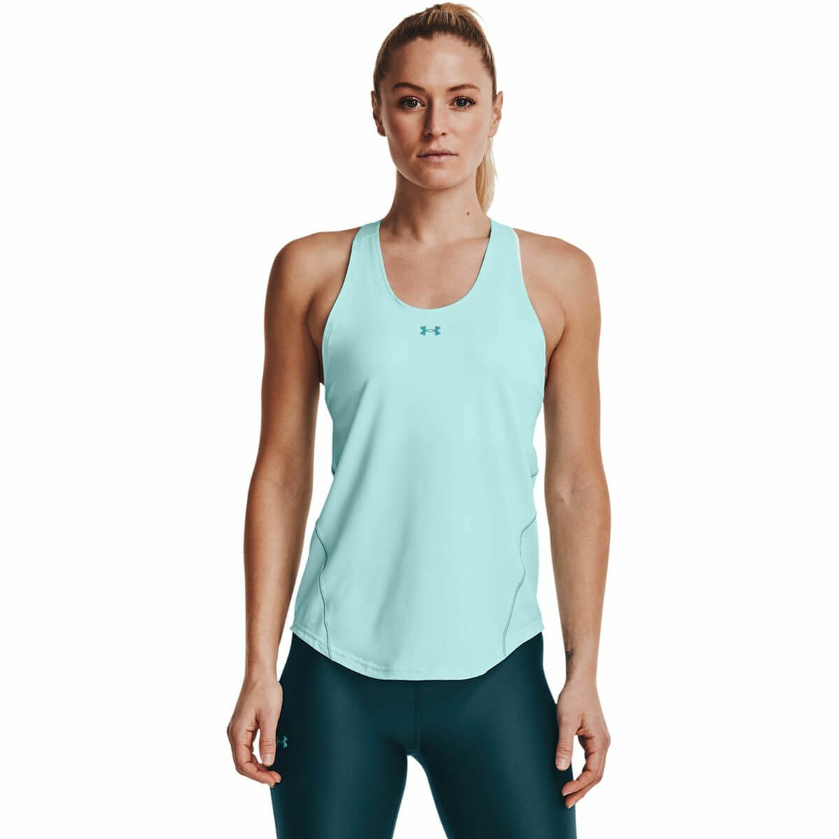 

Under Armour CoolSwitch Майка женская сине-черная спортивная футболка Спортивная одежда, Синий, Under Armour CoolSwitch Tank Top