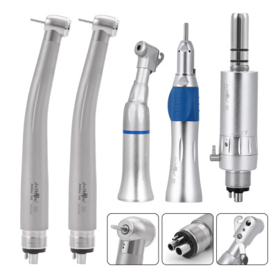 Dental Alta y Baja Velocidad Kit de Pieza de Mano de 4/2 Agujero Set Handpieces 