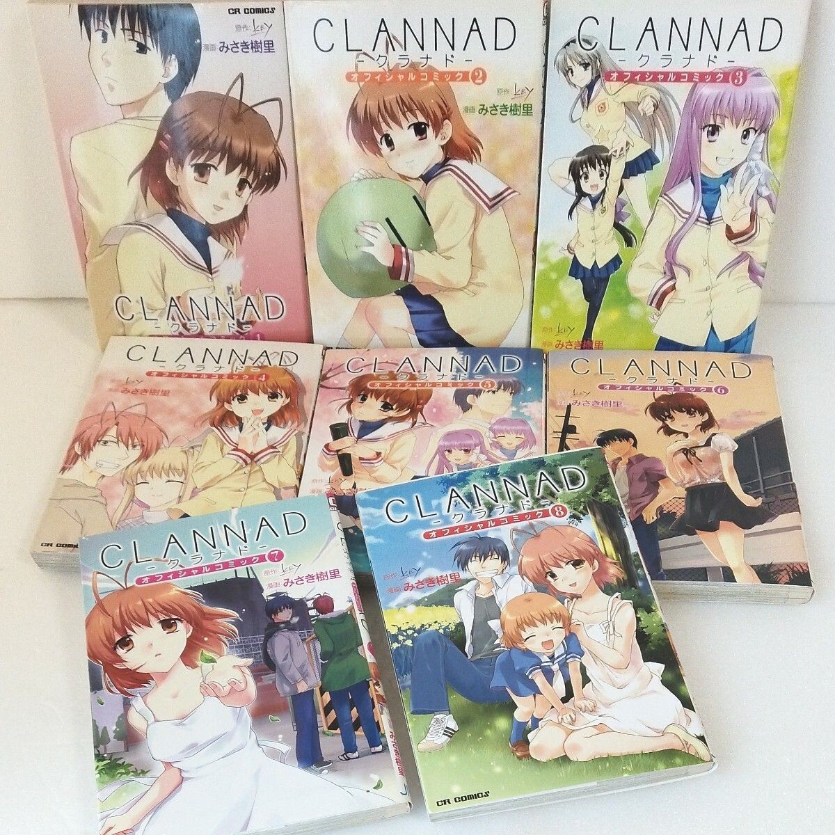 CLANNAD(1)～(8)〈初回限定版〉 CLANNAD vol.1-8 Comic Complete Manga Language:Japanese | eBay