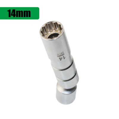 14mm Spark Plug Socket 3/8'' Drive Short Style High Strength 95MM Length Tool