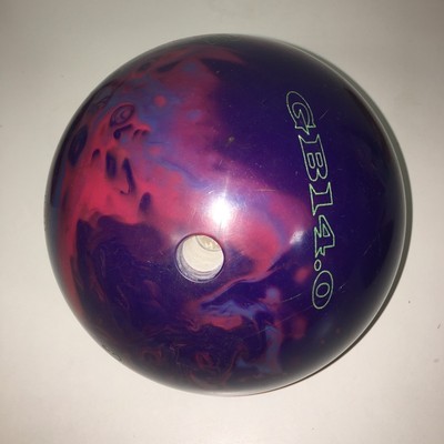 USED 15# Ebonite Maverick Reactive Resin Bowling Ball - 3 15/16