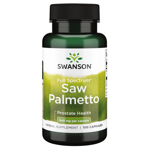 Swanson Herbal Supplement Full Spectrum Saw Palmetto 540 мг капсулы 100ct