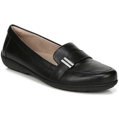 SOUL Naturalizer Womens Kentley Black Loafers Shoes 7.5 Wide (C,D,W) BHFO 4879