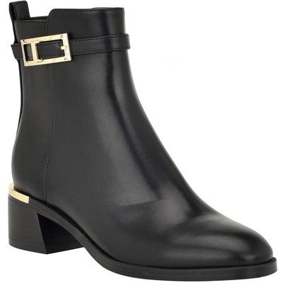 Calvin Klein Женские ботильоны Jallis 2 из искусственной кожи на шнуровке Обувь BHFO 6421