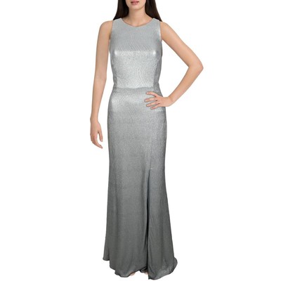 Женское серебряное вечернее платье из коллекции Dessy от Vivian Diamond, 8 BHFO 8280