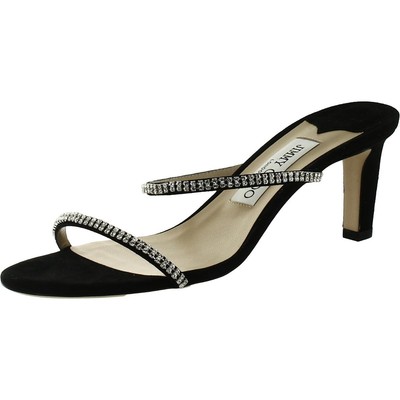 Женские вечерние босоножки на каблуке Jimmy Choo Brea с украшением BHFO 6235