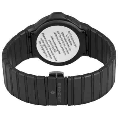 Pre-owned Junghans Force Analog-digital Black Dial Mega Solar Men's Watch 018/1938.44