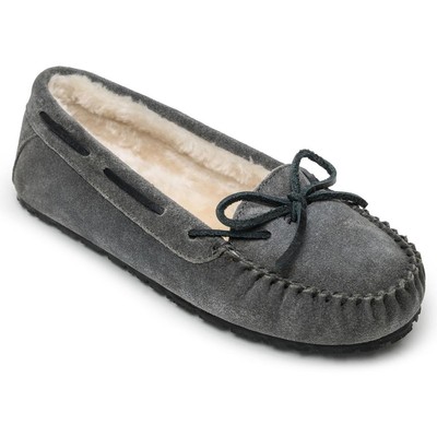 Женские шлепанцы-мокасины Sperry Junior Trapper серого цвета, 10 средних размеров (B,M) BHFO 0751