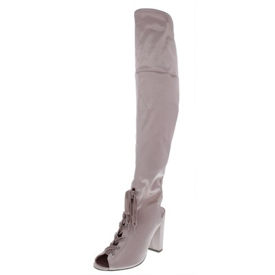 

Guess Женские розовые ботфорты Calene 6 Medium (B,M) BHFO 0556, Light natural satin