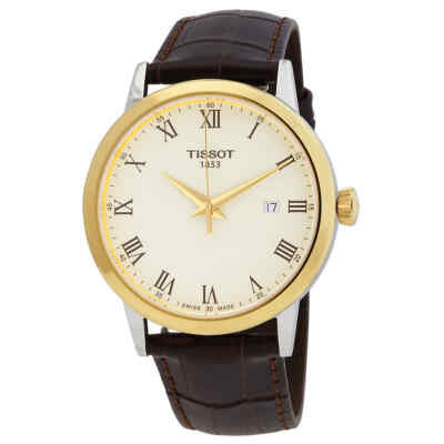 Pre-owned Tissot T-classic Quartz Men's Watch T129.410.26.263.00