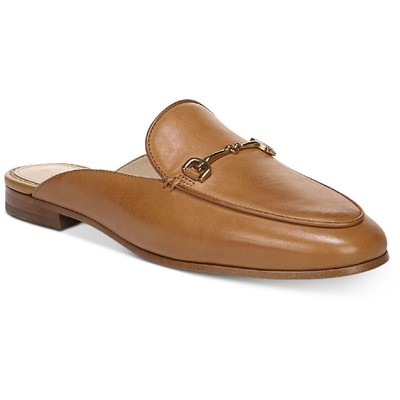

Женские коричневые кожаные лоферы Sam Edelman Linnie 9,5 средний (B,M) BHFO 2865, Saddle leather