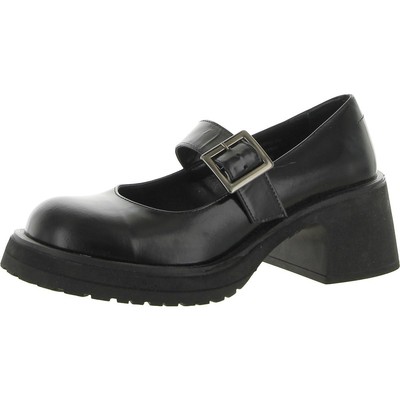 

Steve Madden Женские кожаные лоферы Tulip Black 6 Medium (B,M) BHFO 1503, Черный, Tulip