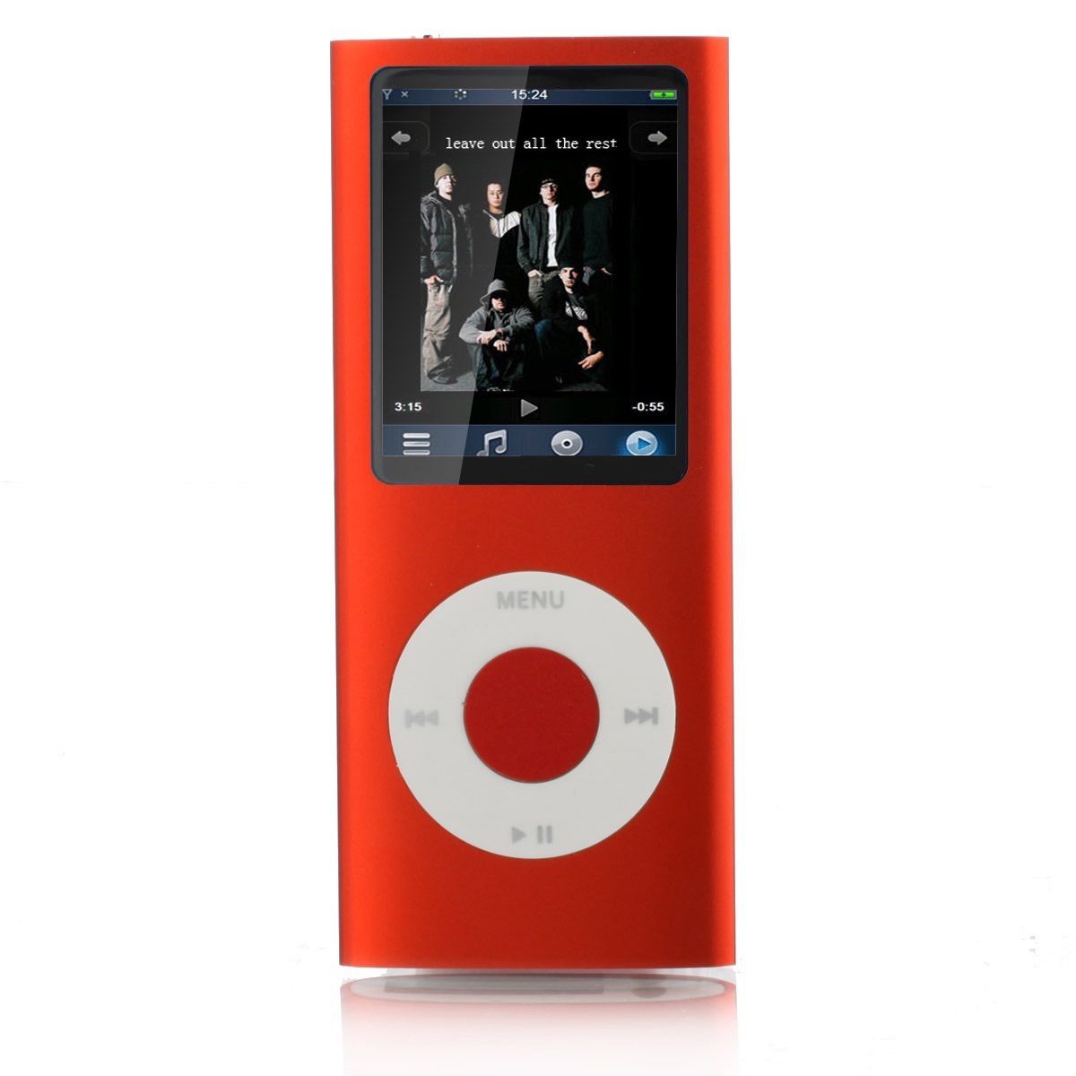 Red iPods and MP3 Players