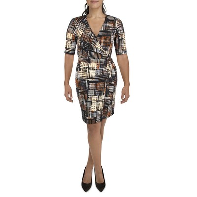 

Женское летнее платье миди с черной завязкой на талии Connected Apparel  BHFO 7514, Multi