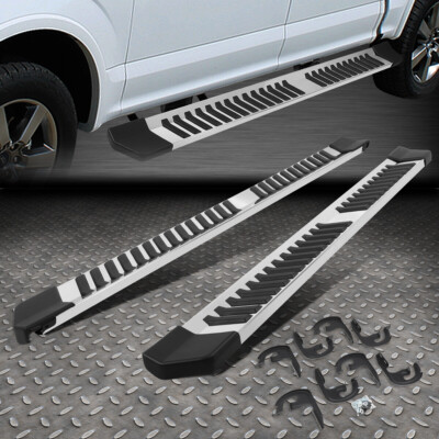 ДЛЯ 04-14 FORD F150 УДЛИНЕННАЯ КАБИНА 6 БОКОВЫХ ПОДНОЖЕК ИЗ НЕРЖАВЕЮЩЕЙ СТАЛИ ПОДНОЖКА