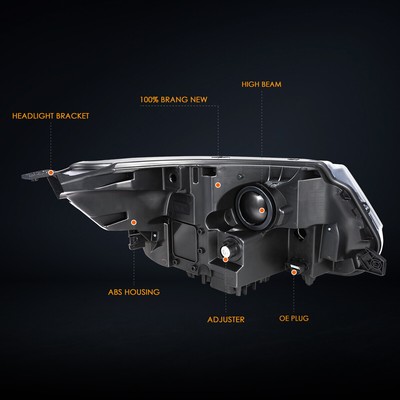 For 16-18 Ford Explorer Limited XLT Platinum Left Side LED DRL Headlight Lamp