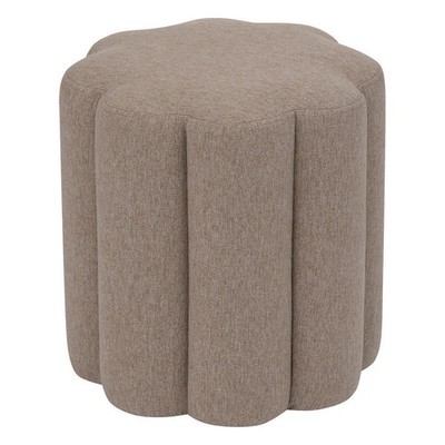 Pouf Design Fleur "The Floral" 40cm Beige