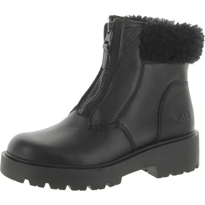 Женские ботинки челси Ugg Czeriesa из черной кожи, 6 средних размеров (B,M) BHFO 7788