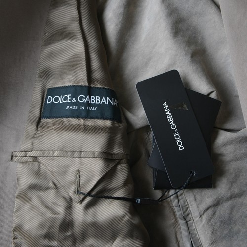 Pre-owned Dolce & Gabbana Men's Beige Blazer With Built-in Jacket Size Us S M Xl