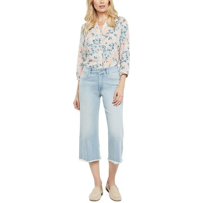 

NYDJ Womens Denim Укороченные светлые джинсы с широкими штанинами BHFO 9459, Dunes, MGWRCP8612