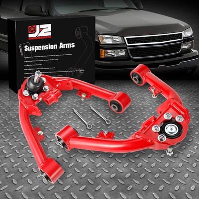 J2 ДЛЯ 99-07 SILVERADO SIERRA 1500 2-4 ПОДЪЕМНЫЙ ТРУБЧАТЫЙ ПЕРЕДНИЙ ВЕРХНИЙ РЫЧАГ УПРАВЛЕНИЯ КРАСНЫЙ