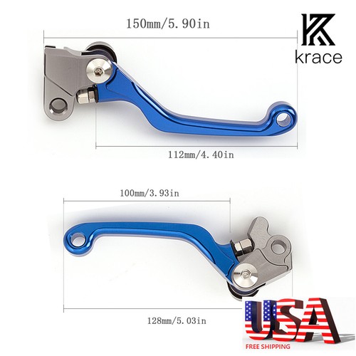 For YZ125 YZ250 YZ426F YZ450F 2001-2007 YZ250F 2001-2006 CNC Clutch Brake Levers
