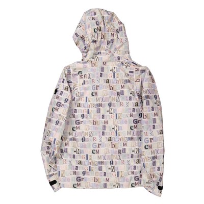 Pre-owned Moncler Tullins All Over Print Hooded Jacket In Multicolor