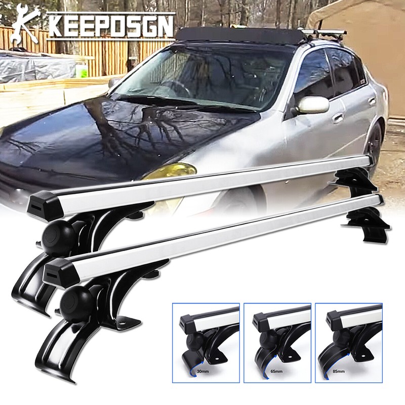 For Chevrolet Silverado 48" Roof Rack Cross Bars Luggage Cargo Kayak Carriers