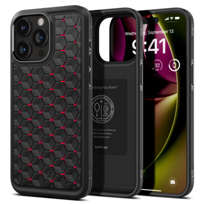 For Apple iPhone 15 Pro Max Case | Spigen [Cyro Armor] Shockproof Slim Cover