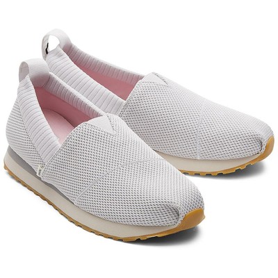 

Женские слипоны Toms Alpargata Resident Knit Comfort BHFO 4374, Cloud grey repreve knit, Alpargata Resident