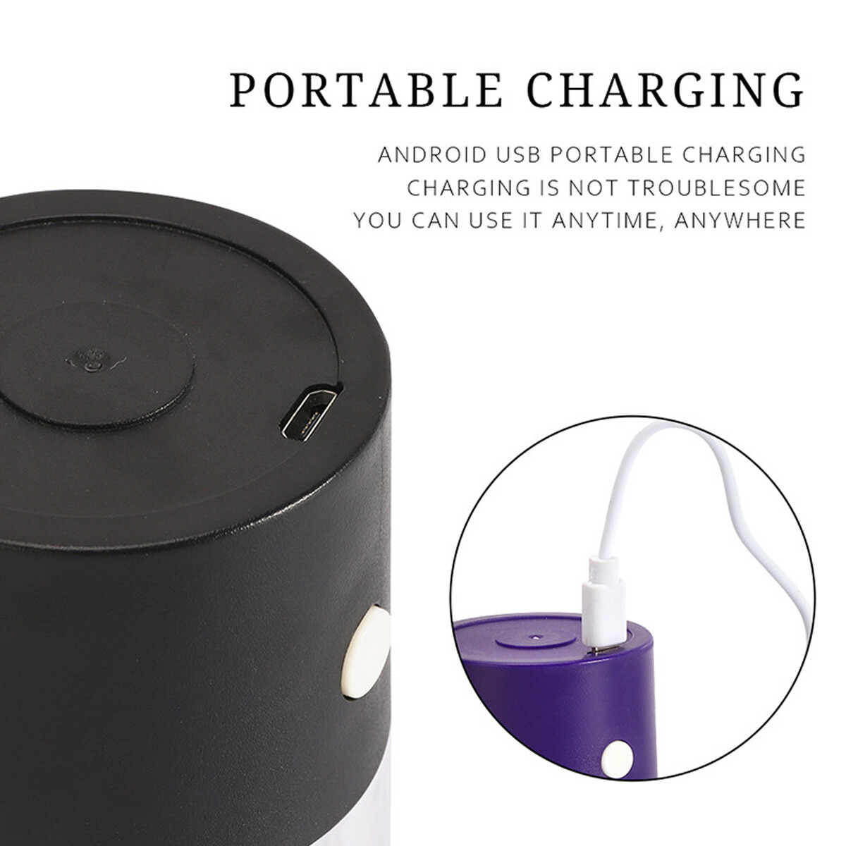 Portable Electric Auto Herb Tobacco Grinding Crusher Machine  USB Rechargeable