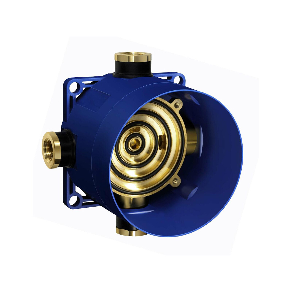 heinrichschulte tec box Rohbauset zu UP- Bade/ Brausearmatur Einhebel/Thermostat