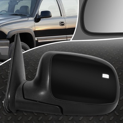 ДЛЯ 00-02 CHEVY SUBURBAN GMC YUKON OE STYLE POWER +ЗЕРКАЛО ЛЕВОЙ БОКОВОЙ ДВЕРИ С ПОДОГРЕВОМ