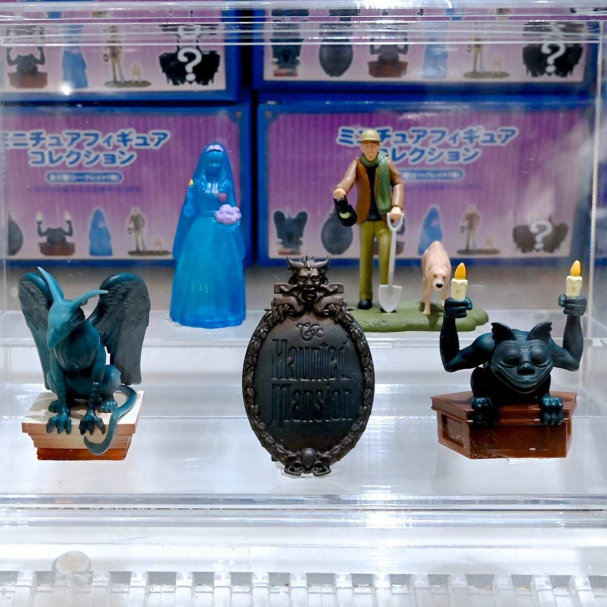 Disneyland Haunted Mansion Mini Figure Complete Set Disney