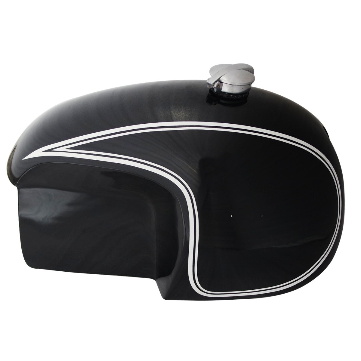 Fits BMW Hoske Heinrich Black Painted Fuel Petrol Tank With Cap 