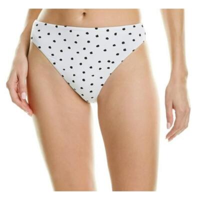 Dippin Daisys Womens B/W Polka Dot Hipster Swim Bottom Separates XS BHFO 4126
