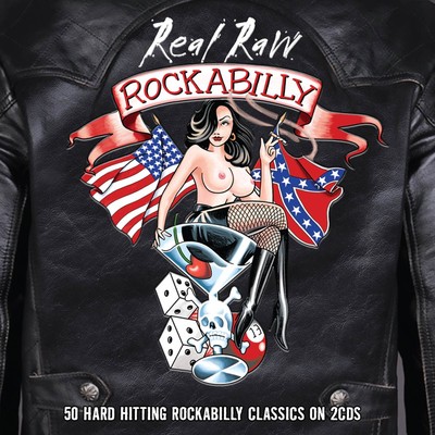 REAL RAW ROCKABILLY - 50 HARD HITTING ROCKABILLY CLASSICS ON 2CD ALBUM NEW