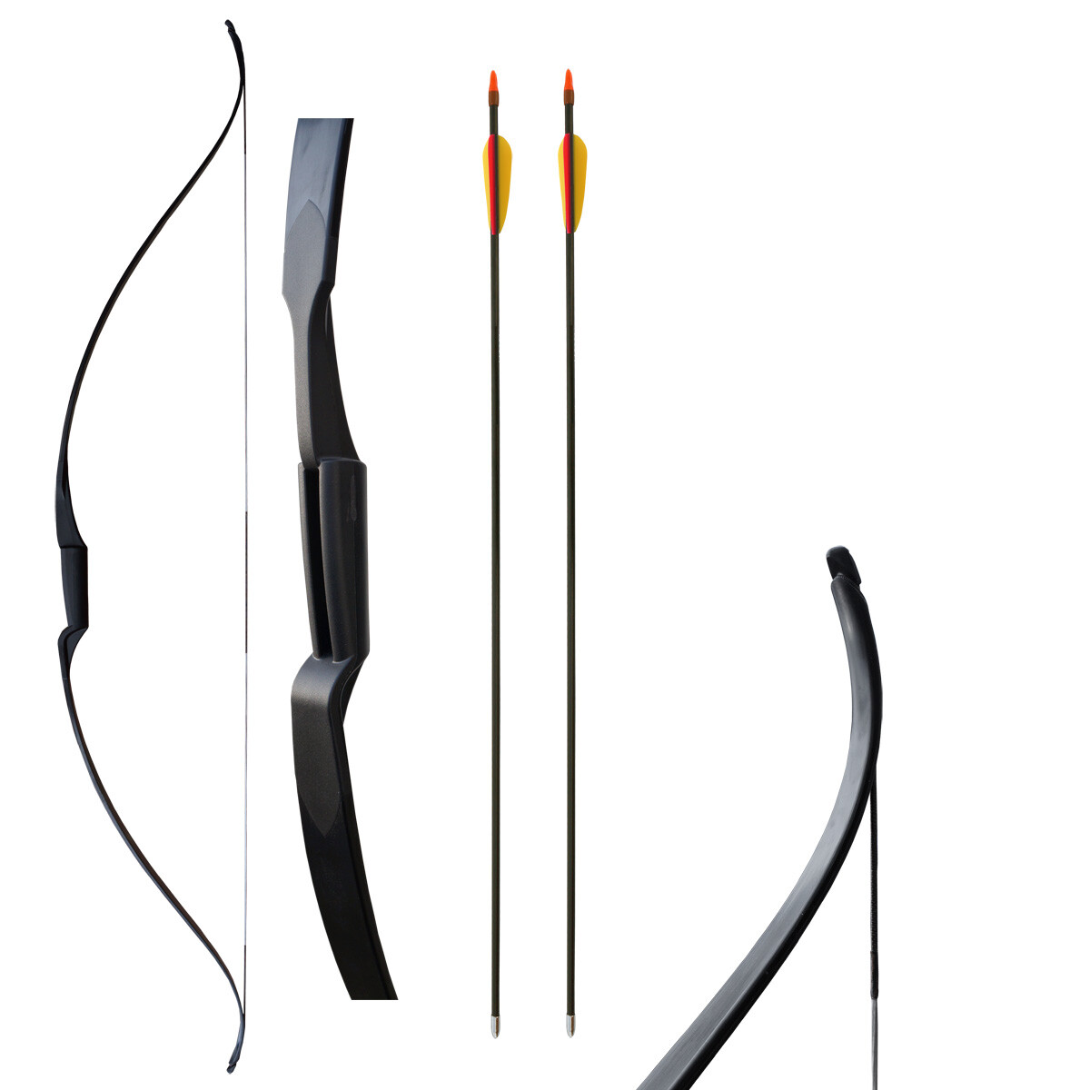 Recurvebogen Bogenset Sportbogen Rolan Snake 60