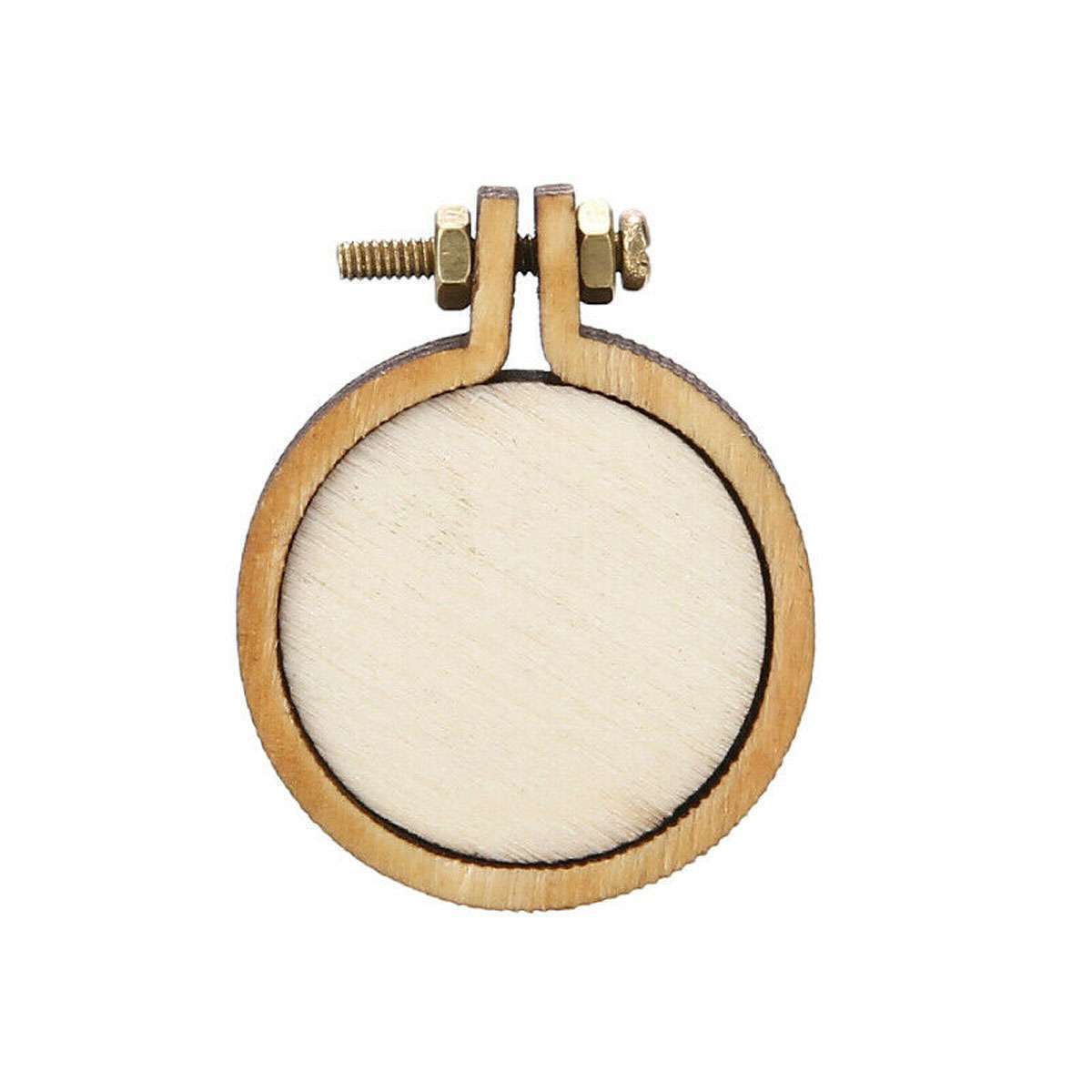 20pcs Mini Embroidery Hoop Ring Wooden Cross Stitch Frame For Hand Craft Hot